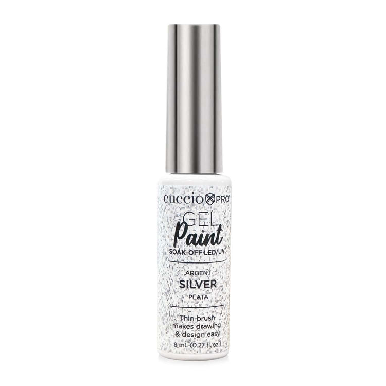 Cuccio Pro Gel Paint Soak-off LED/UV Silver 96990