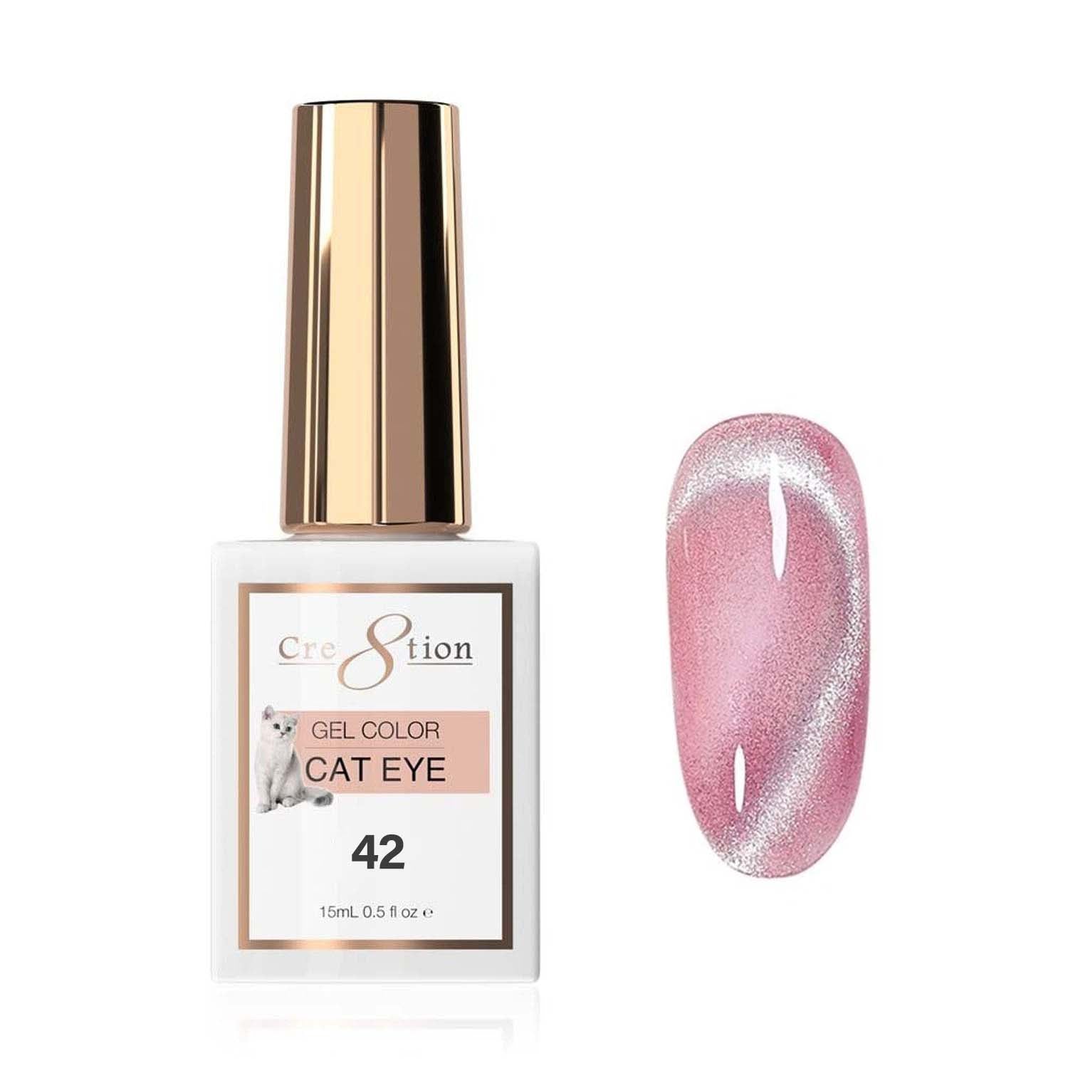Cre8tion Cat Eye Soak Off Gel 0.5 oz #42 02776