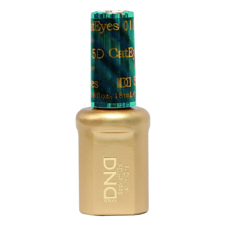 DND Soak Off Gel 5D CatEyes Somali 0.6 oz 18ml
