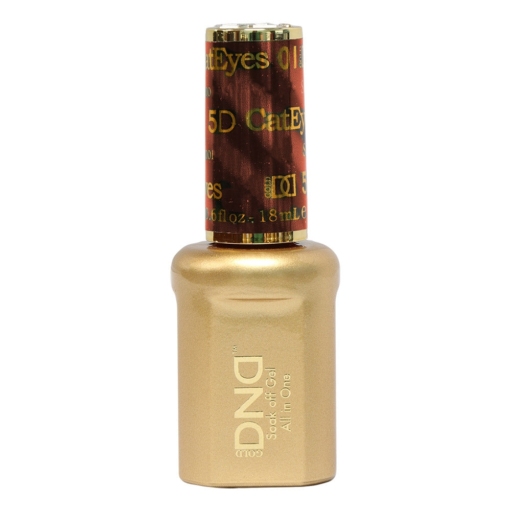DND Soak Off Gel 5D CatEyes Maine Coon Cat 0.6 oz 18ml