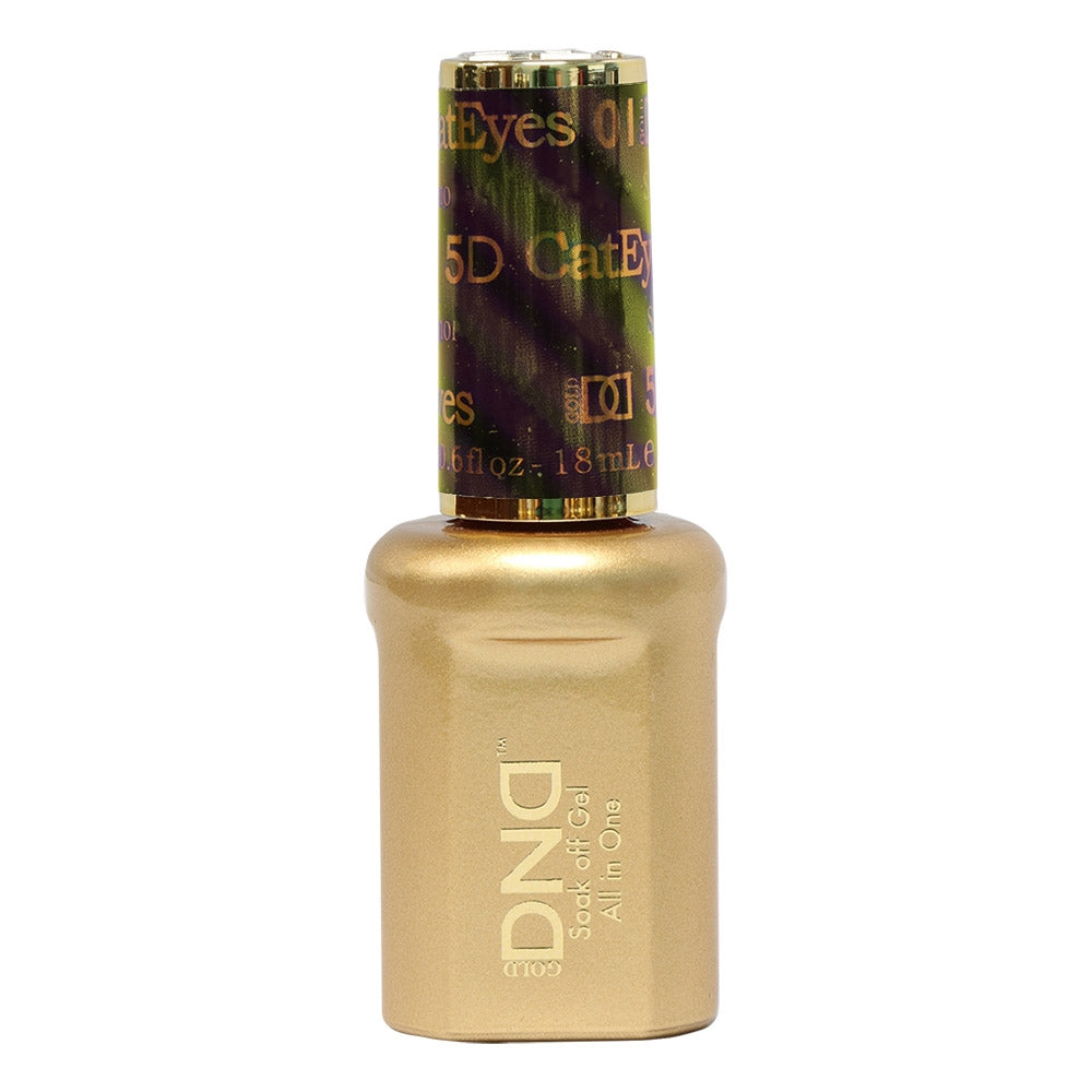 DND Soak Off Gel 5D CatEyes Bengal 0.6 oz 18ml