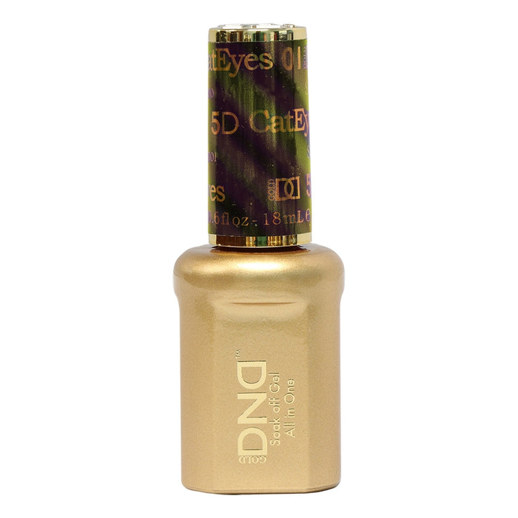 DND Soak Off Gel 5D CatEyes Bengal 0.6 oz 18ml