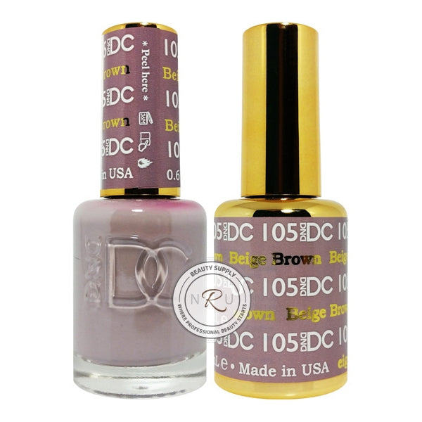 Daisy Soak Off Gel - Beige Brown - DC105