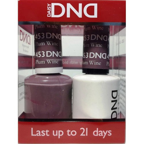 Daisy DND453 Soak Off Gel All In One Set - Plum Wine