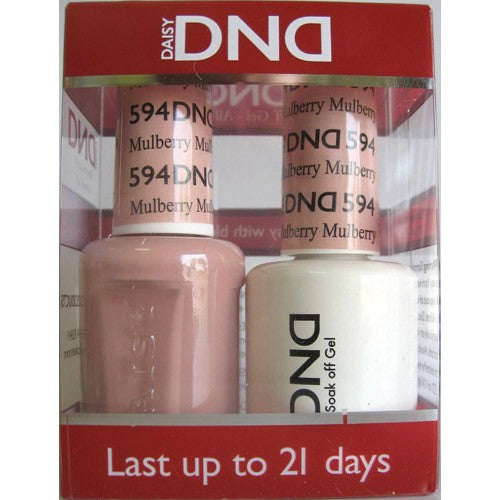 Daisy DND594 Soak Off Gel All In One Set - Mulberry