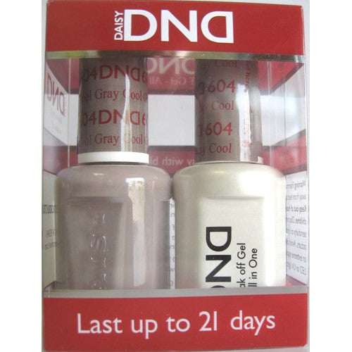 Daisy DND604 Soak Off Gel All In One Set - Cool Gray