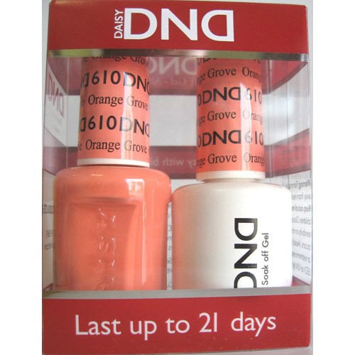 Daisy DND610 Soak Off Gel All In One Set - Orange Grove