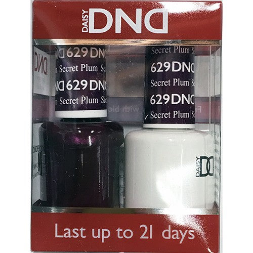 Daisy DND629 Soak Off Gel All In One Set - Secret Plum