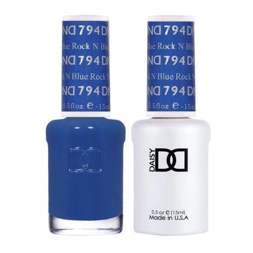 Daisy Soak Off Gel All In One Set - Rock N Blue DND794