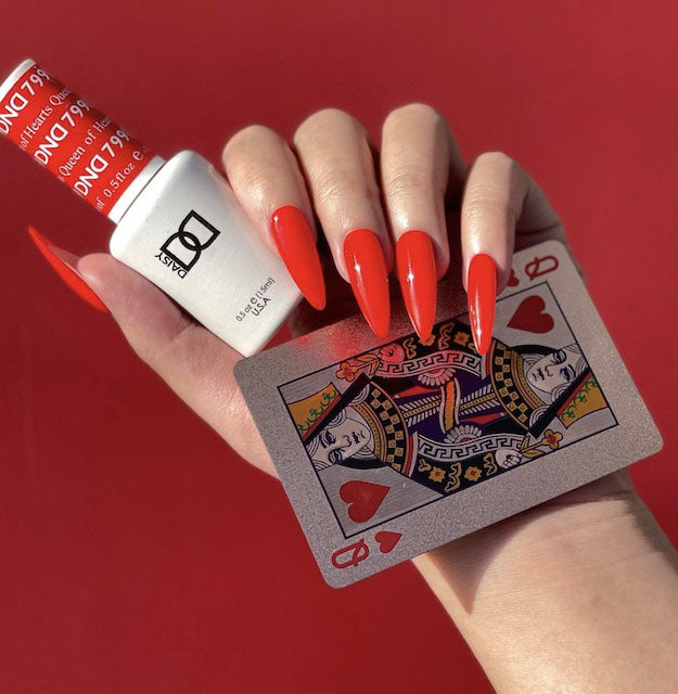 Daisy Soak Off Gel All In One Set - Queen Of Hearts DND799