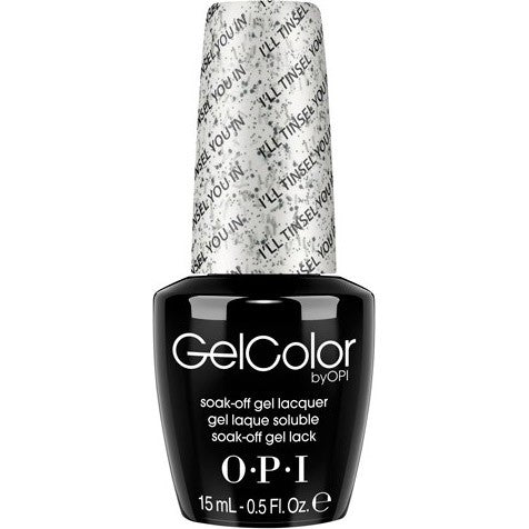 OPI Gelcolor I'll Tinsel You In (Glitter) 0.5 oz. XHP F15