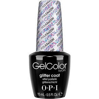 OPI Gelcolor Polka.com (Glitter Coat) 0.5 fl. oz. GC E71