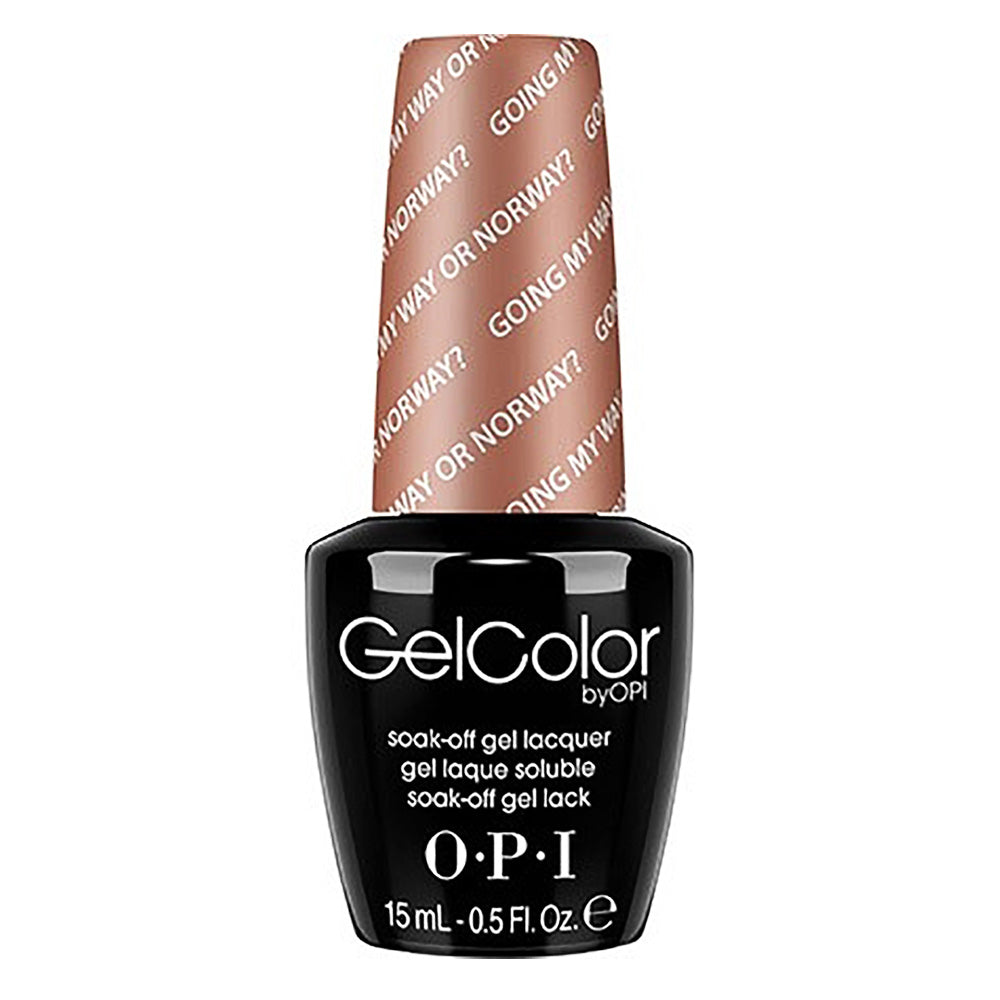 OPI GelColor Going My Way Or Norway? 0.5 oz. GC N39