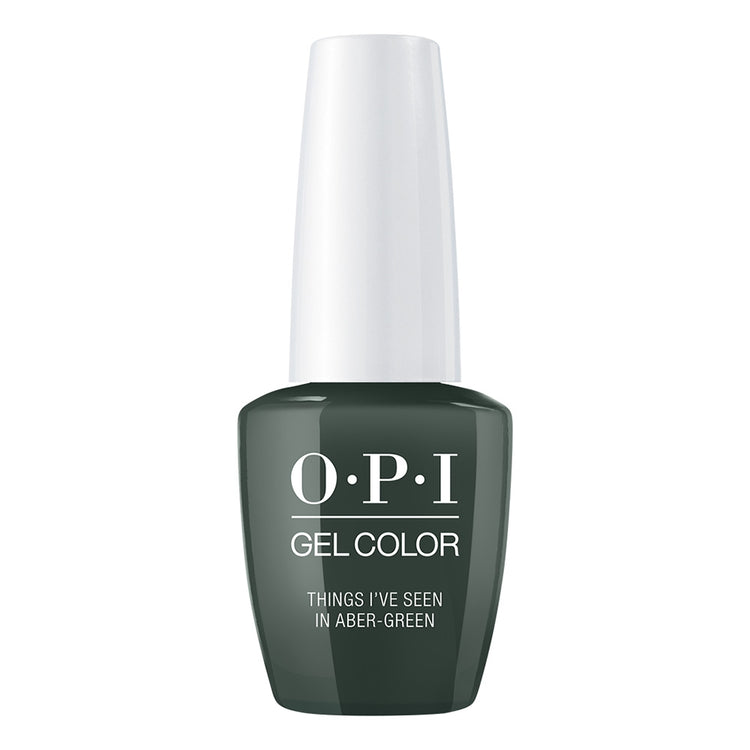 OPI Gelcolor Things I've Seen In Aber-Green 0.5 oz GC U15