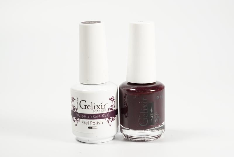 Gelixir Soak Off Gel All In One Set - Bulgarian Rose GX051