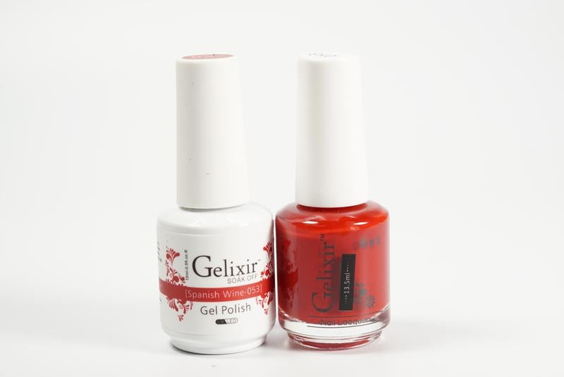 Gelixir Soak Off Gel All In One Set - Spanish Wine GX053