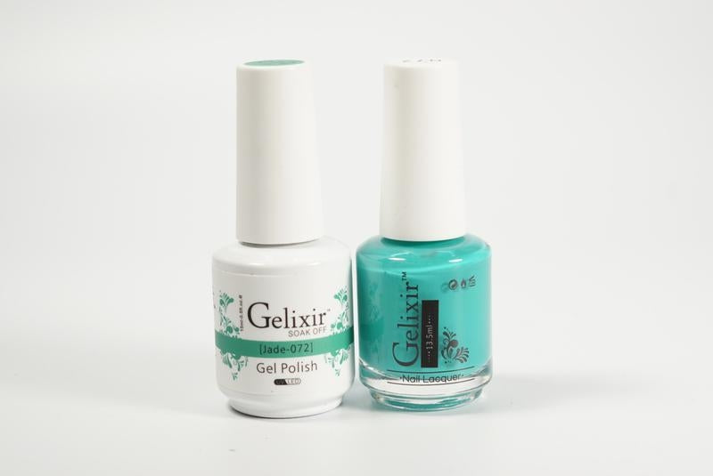 Gelixir Soak Off Gel All In One Set- Jade GX072