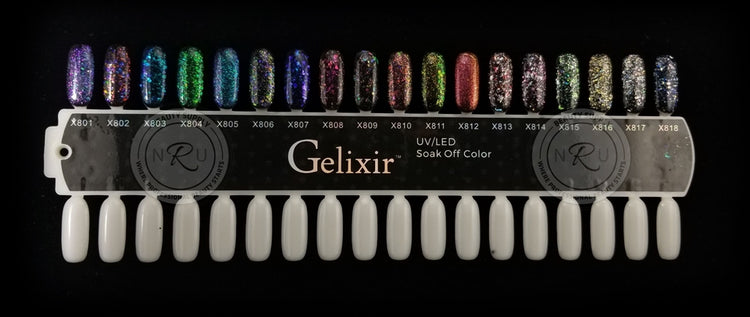 Gelixir Soak Off Gel Polish UV/LED 0.5 fl oz / 15ml - X801