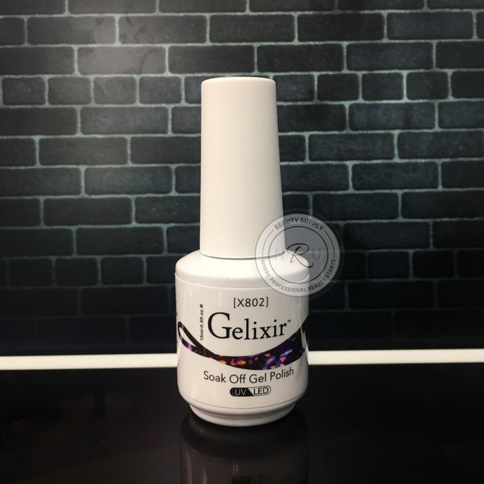 Gelixir Soak Off Gel Polish UV/LED 0.5 fl oz / 15ml - X802
