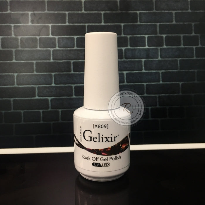 Gelixir Soak Off Gel Polish UV/LED 0.5 fl oz / 15ml - X809
