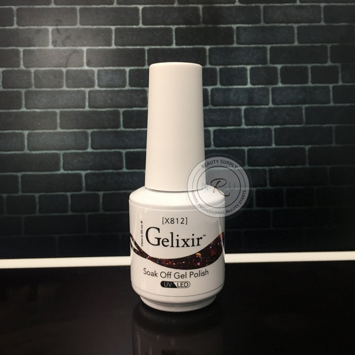 Gelixir Soak Off Gel Polish UV/LED 0.5 fl oz / 15ml - X812