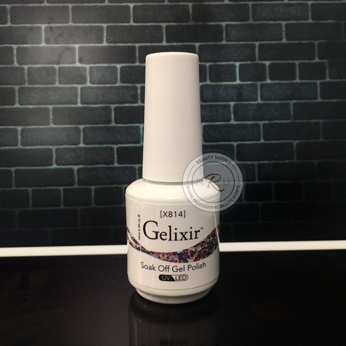 Gelixir Soak Off Gel Polish UV/LED 0.5 fl oz / 15ml - X814