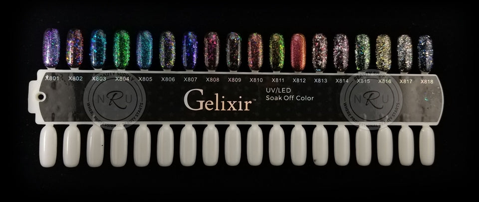 Gelixir Soak Off Gel Polish UV/LED 0.5 fl oz / 15ml - X814