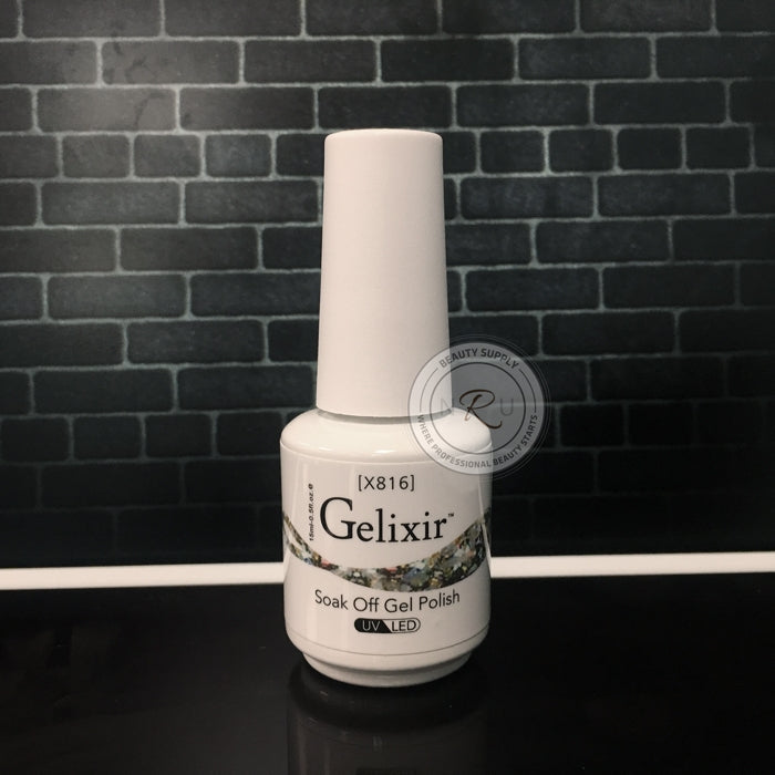 Gelixir Soak Off Gel Polish UV/LED 0.5 fl oz / 15ml - X816