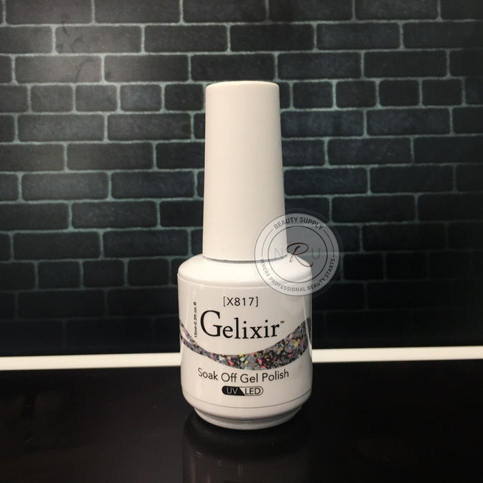 Gelixir Soak Off Gel Polish UV/LED 0.5 fl oz / 15ml - X817