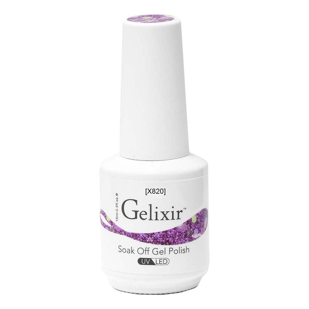 Gelixir Soak Off Gel Polish UV/LED 0.5 fl oz / 15ml - X820