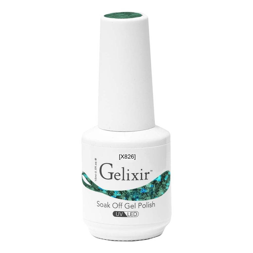 Gelixir Soak Off Gel Polish UV/LED 0.5 fl oz / 15ml - X826
