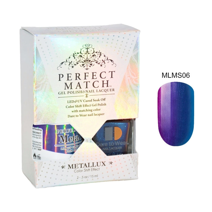 Perfect Match Metallux Set LED/UV Mystique #MLMS06