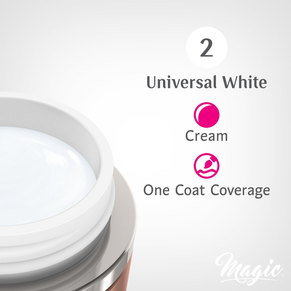 Magic Gel Paints 5 ml - Universal White #2 36814
