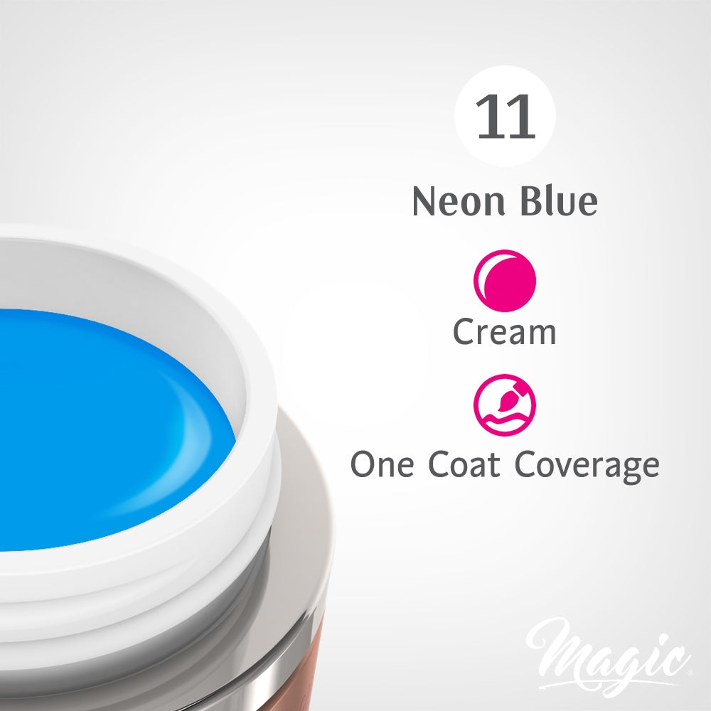 Magic Gel Paints - Neon Blue #11 5ml 36820