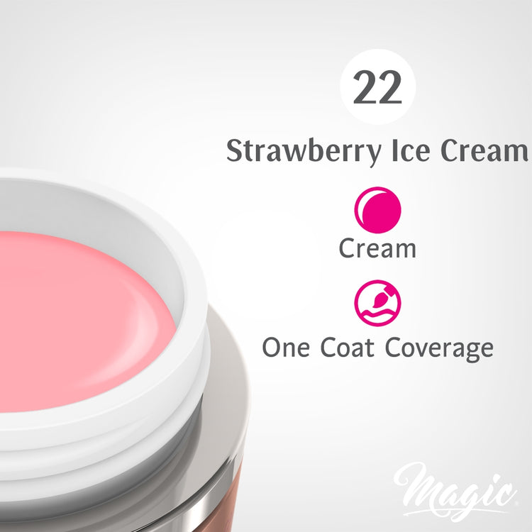 Magic Gel Paints - Strawberry Ice Cream #22 5ml 36840