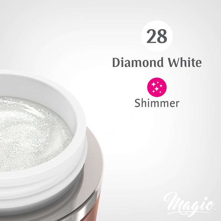 Magic Gel Paints - Diamond White #28 5ml 36844