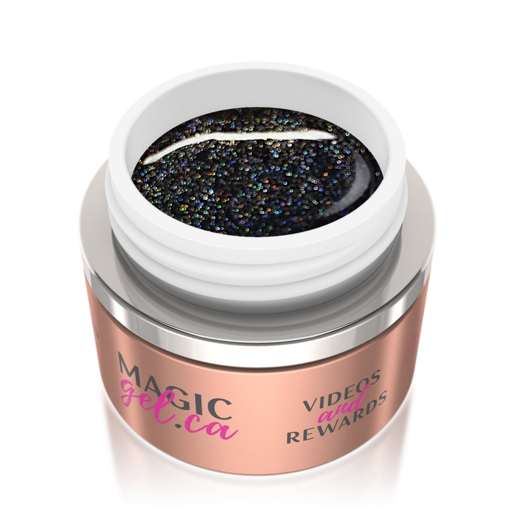 Magic Gel Paints - Iridescent Black #38 5ml 36854