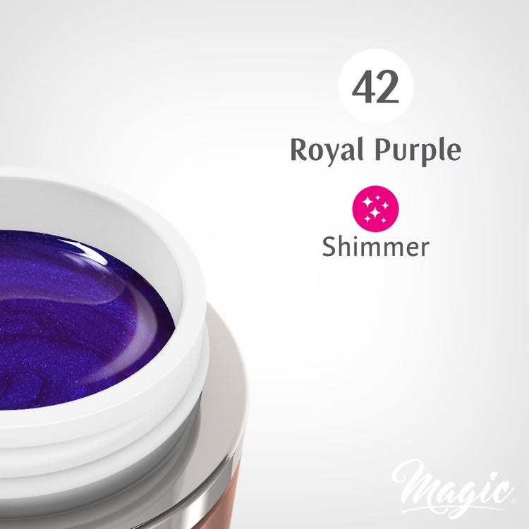 Magic Gel Paints - Royal Purple #42 5ml 36876