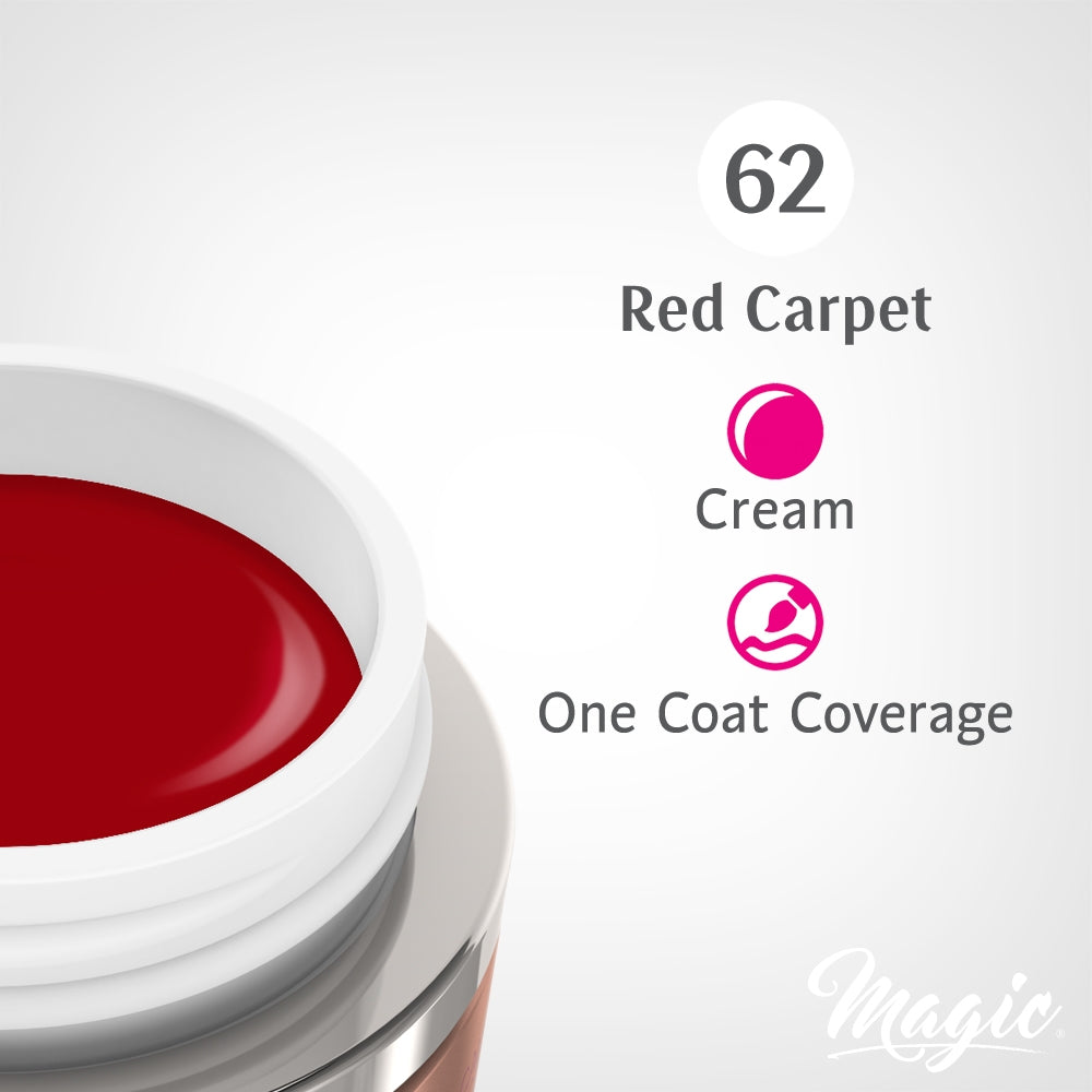Magic Gel Paints - Red Carpet  #62 5ml 36881