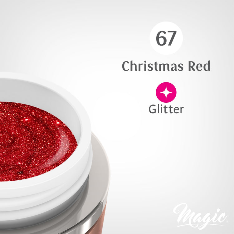Magic Gel Paints - Christmas Red #67 5ml 36886