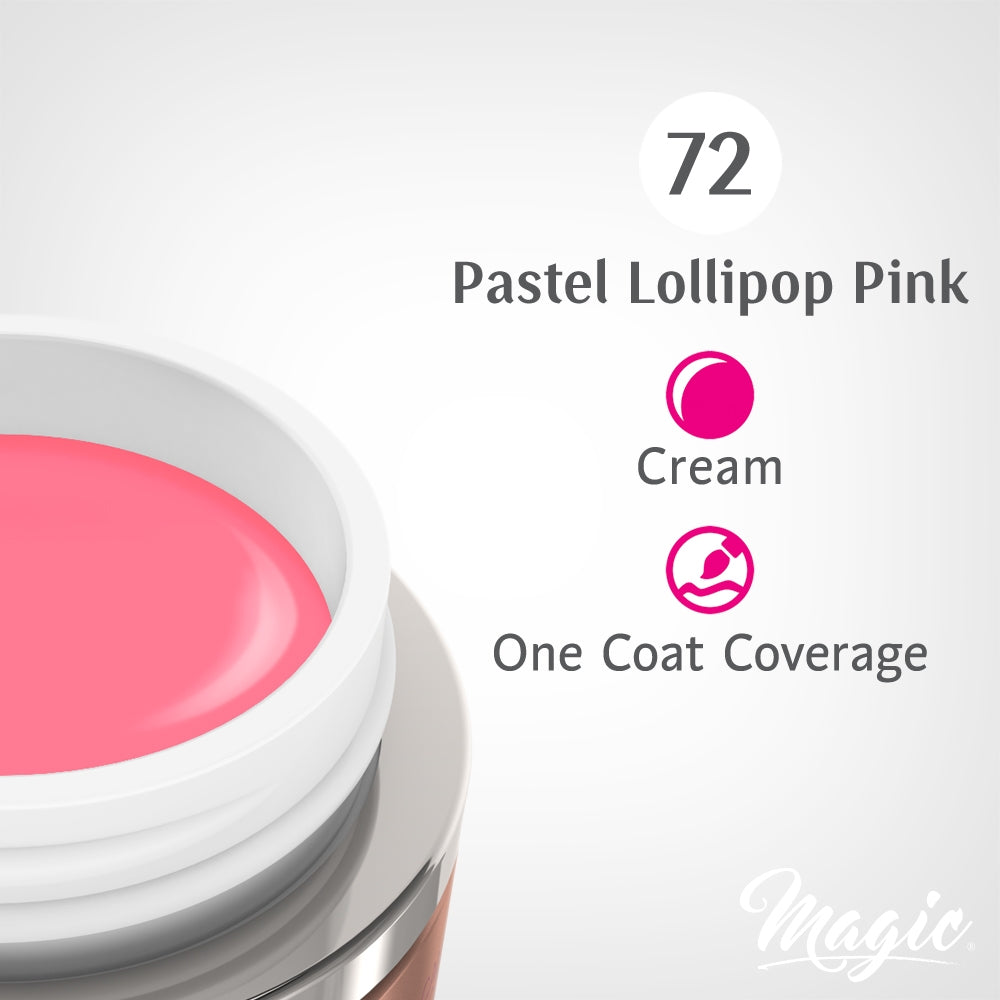 Magic Gel Paints - Pastel Lollipop Pink #72 5ml 36891
