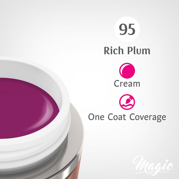 Magic Gel Paints - Rich Plum #95 5ml 36914