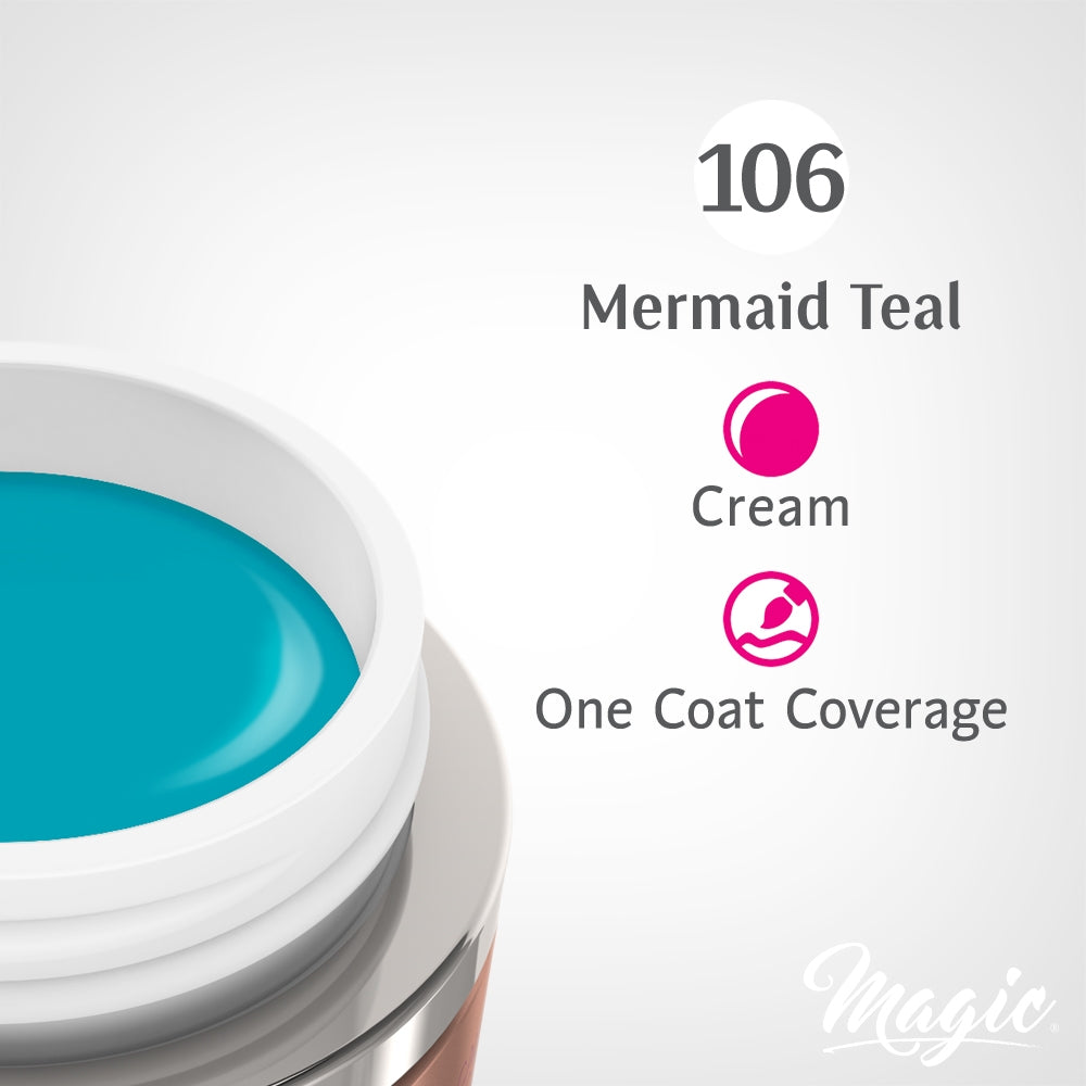 Magic Gel Paints - Mermaid Teal #106 5ml 36944