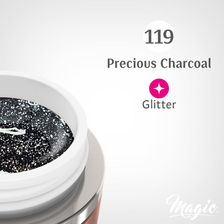 Magic Gel Paints - Precious Charcoal #119 5ml 36957
