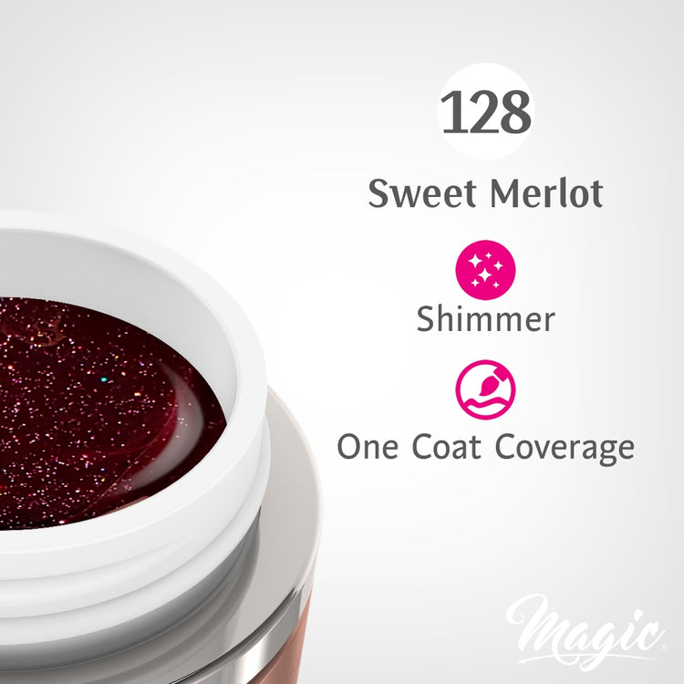 Magic Gel Paints - Sweet Merlot #128 5ml 36967