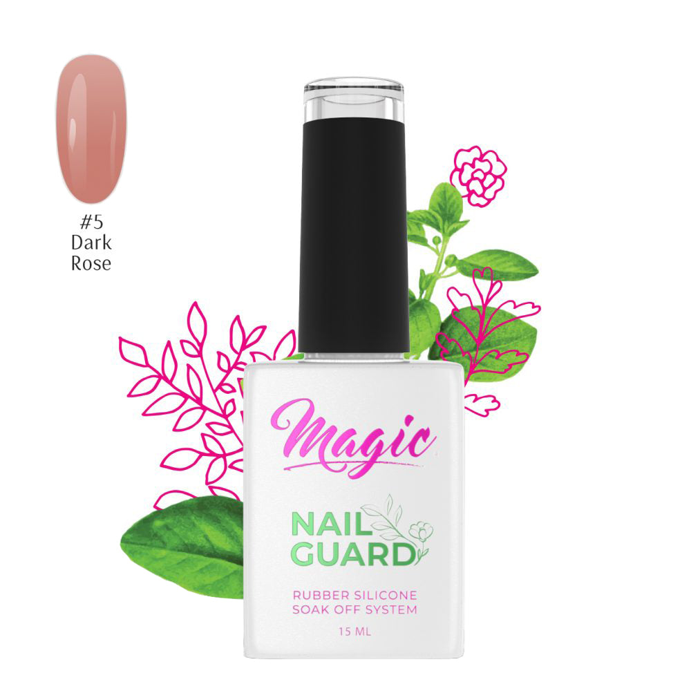 Magic Builder Gels NailGuard 15 ml - Dark Rose #5 46754