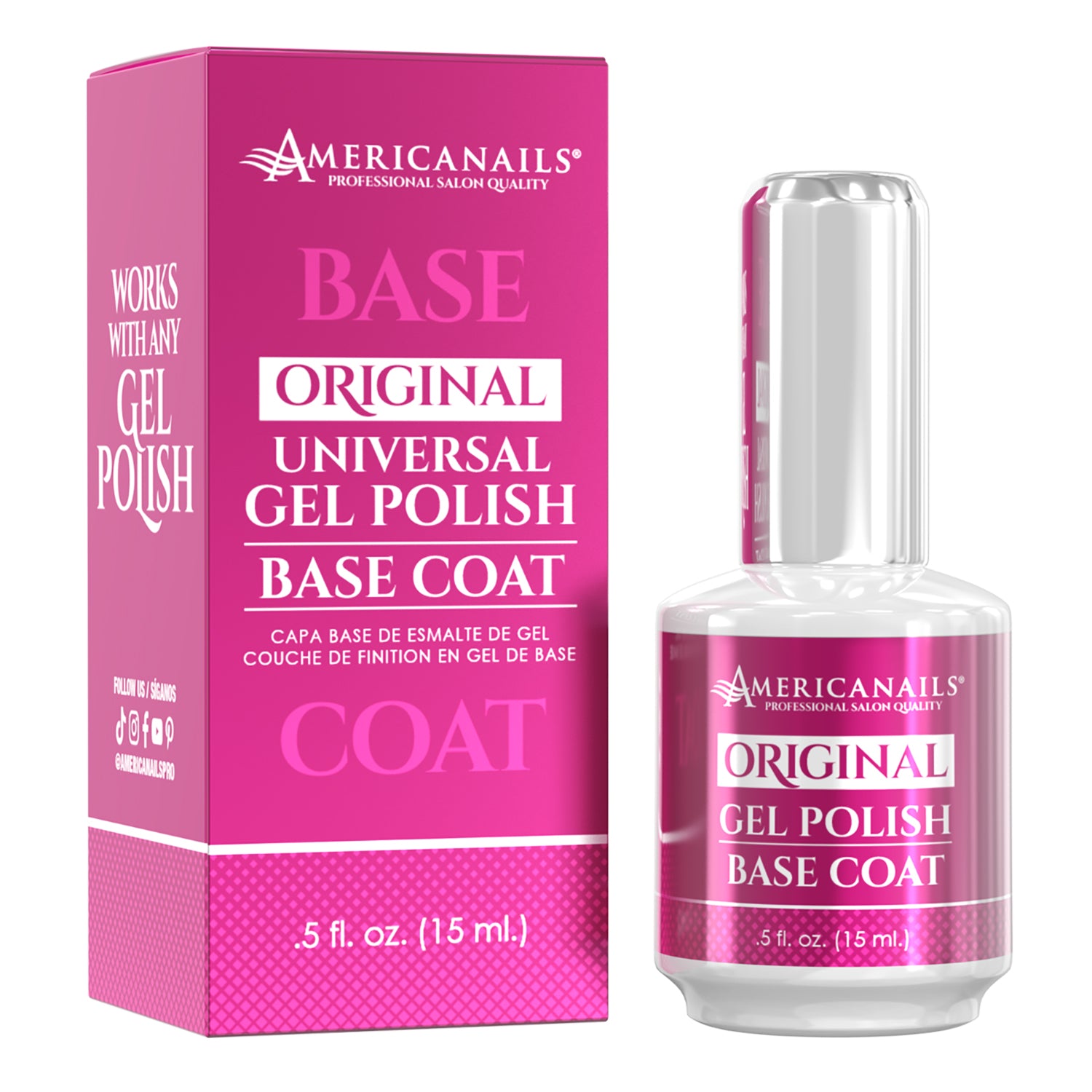 Americanails Universal Original Base Coat 0.5 fl oz 41299