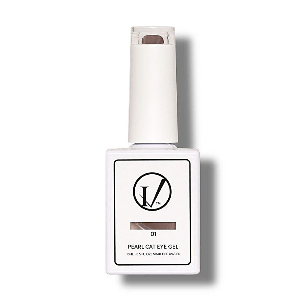Ivanca Soak Off Pearl Cat Eye Gel 01