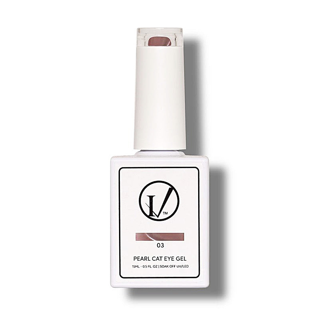 Ivanca Soak Off Pearl Cat Eye Gel 03