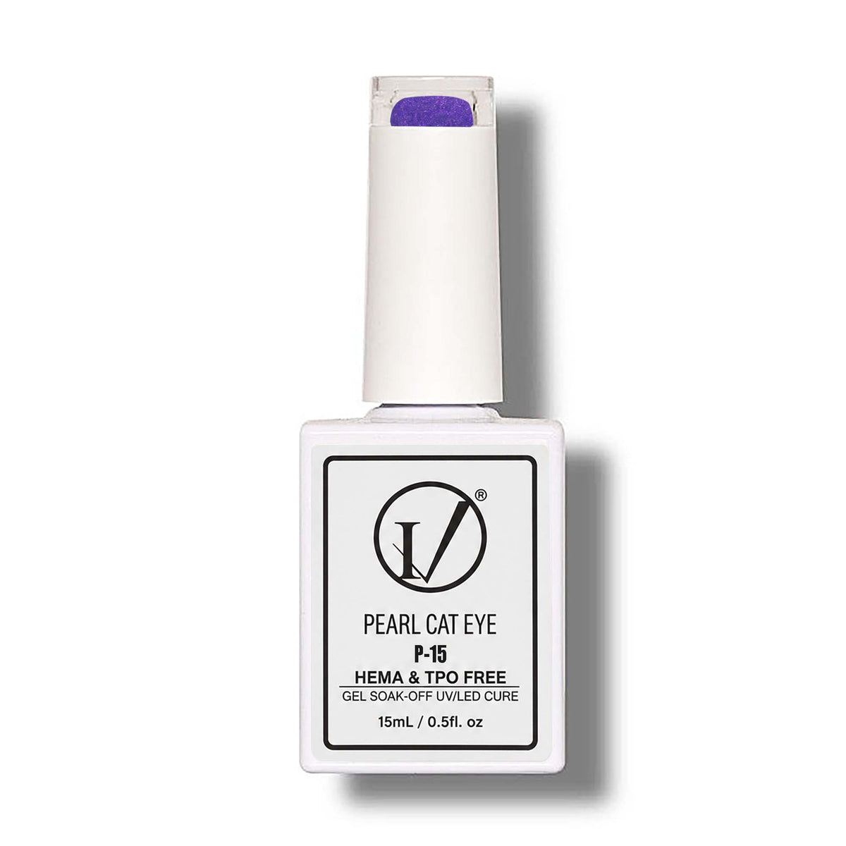 Gel Soak Off Ivanca Pearl Cat Eye 15